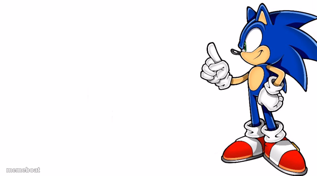 Sonic says - meme generator image preview