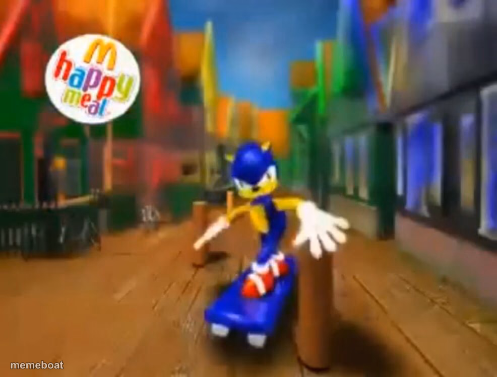 Sonic Sketboard - meme generator image preview