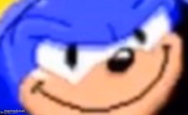 Sonic smile - meme generator image preview