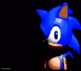 Sonic stares