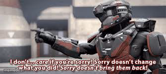 sorry doesn't change what you did - meme generator image preview