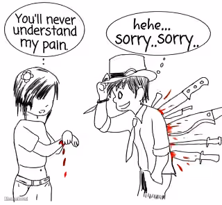 Sorry Sorry Back Stabbed