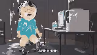 South Park: Randy Marsh Cumming "AHHHHHH"