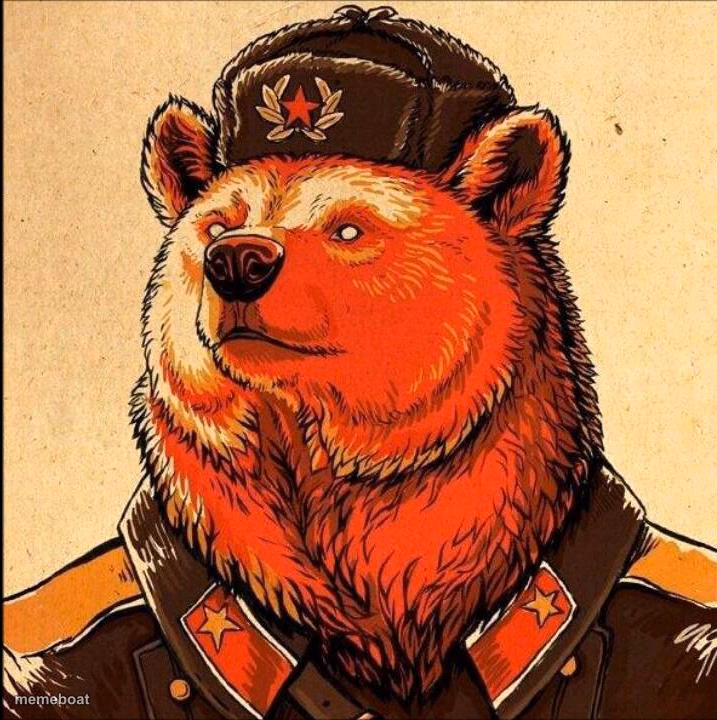 Soviet bear - meme generator image preview