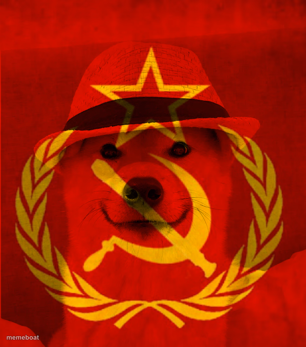 Soviet doggo - meme generator image preview
