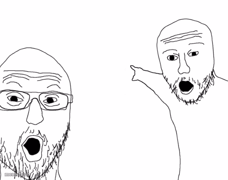 Soyjak Pointing - meme generator image preview