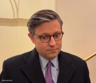 Speaker Mike Johnson Discomfort Reaction