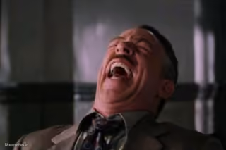 Green Goblin Laughing