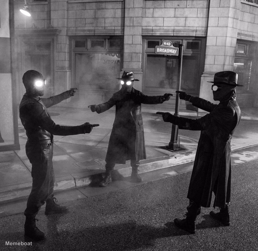 Spider-Noir Pointing - meme generator image preview