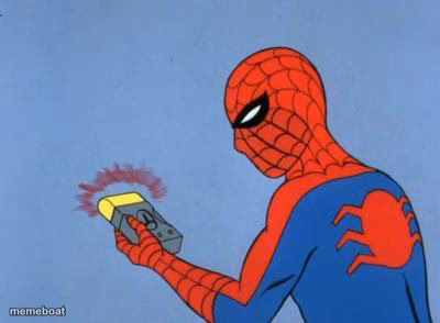 spiderman detector - meme generator image preview