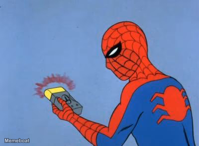 spiderman detector - meme generator image preview
