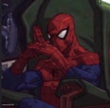 Spiderman thinking