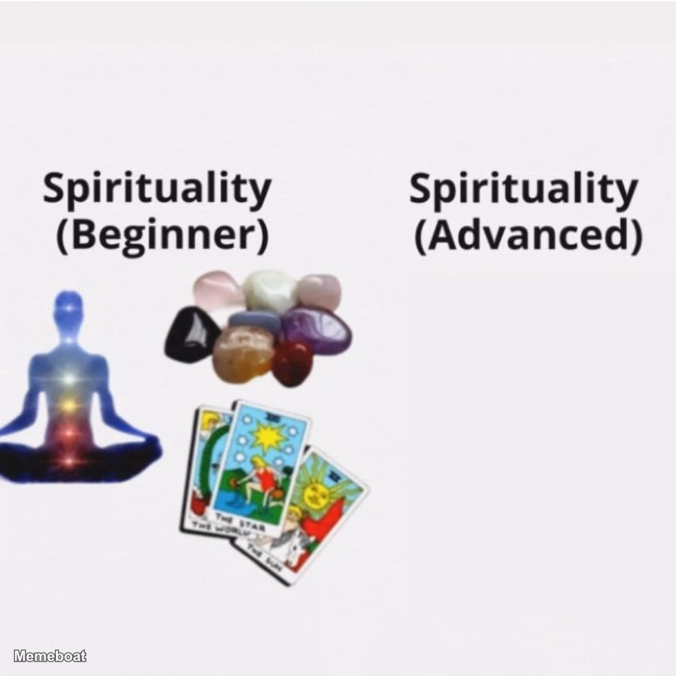 Spirituality Beginner vs. Spirituality Advanced - meme generator image preview