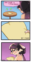 Splatoon - Sad Writing Note