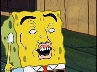 sponge bob bruh - meme generator image preview