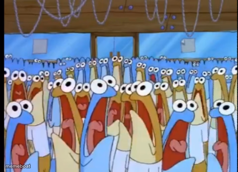 Spongebob Anchovies - meme generator image preview