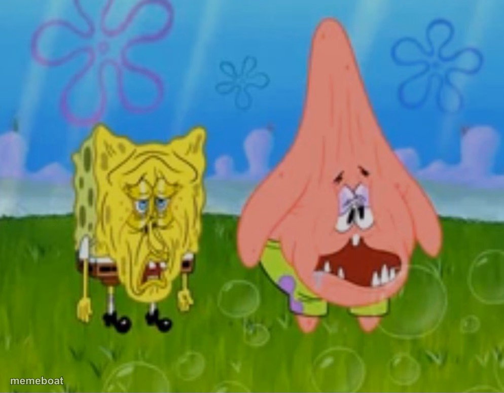 Spongebob And Patrick Face Freeze - meme generator image preview