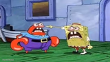 spongebob angry