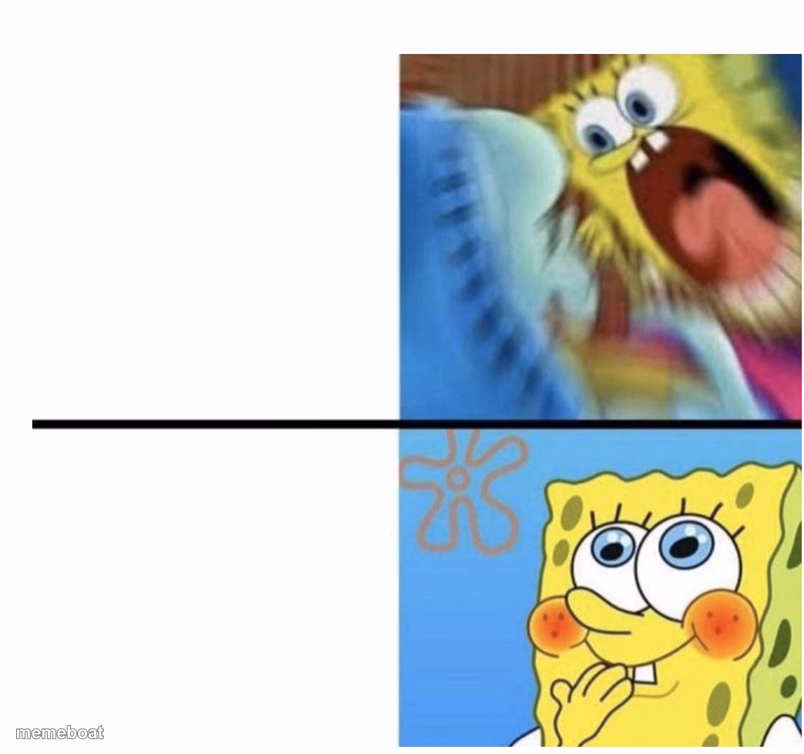 spongebob angry cute - meme generator image preview