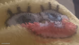 Spongebob Blanket Blursed Face