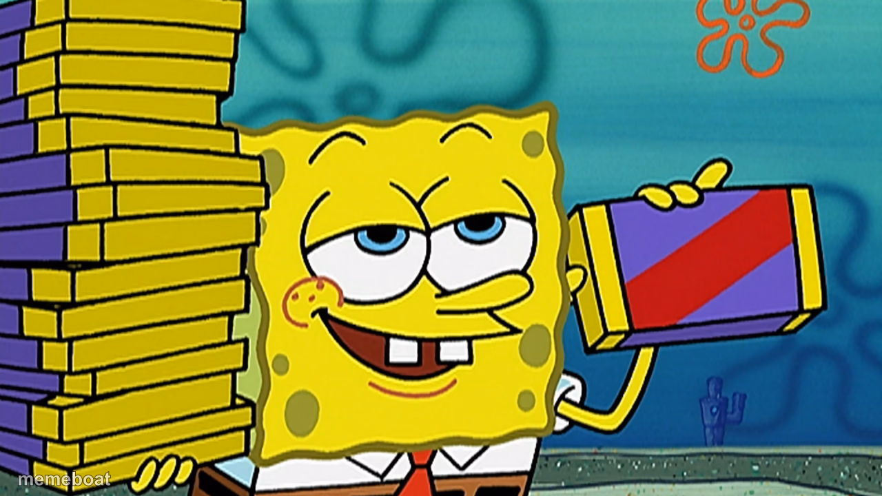 SpongeBob Chocolate Bars - meme generator image preview