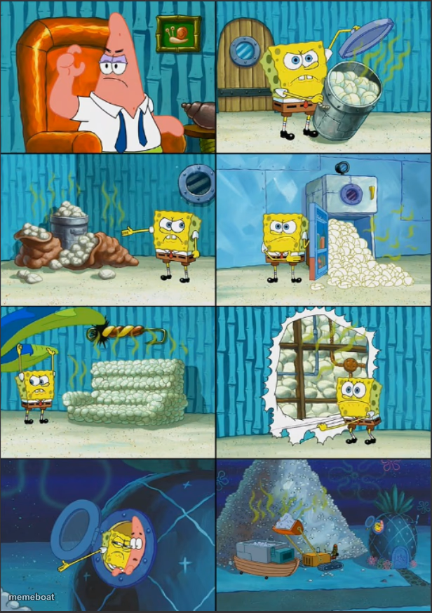Spongebob Diapers, with captions - meme generator image preview