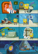 Spongebob Diapers, with captions