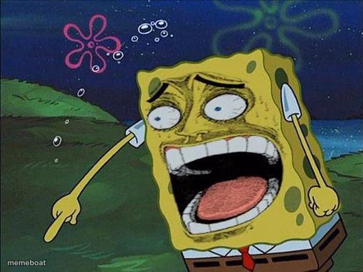 Spongebob laughing - meme generator image preview