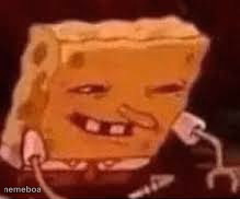 Spongebob Looking for contacts - meme generator image preview