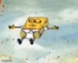Spongebob Lying Down