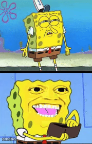 Spongebob money - meme generator image preview