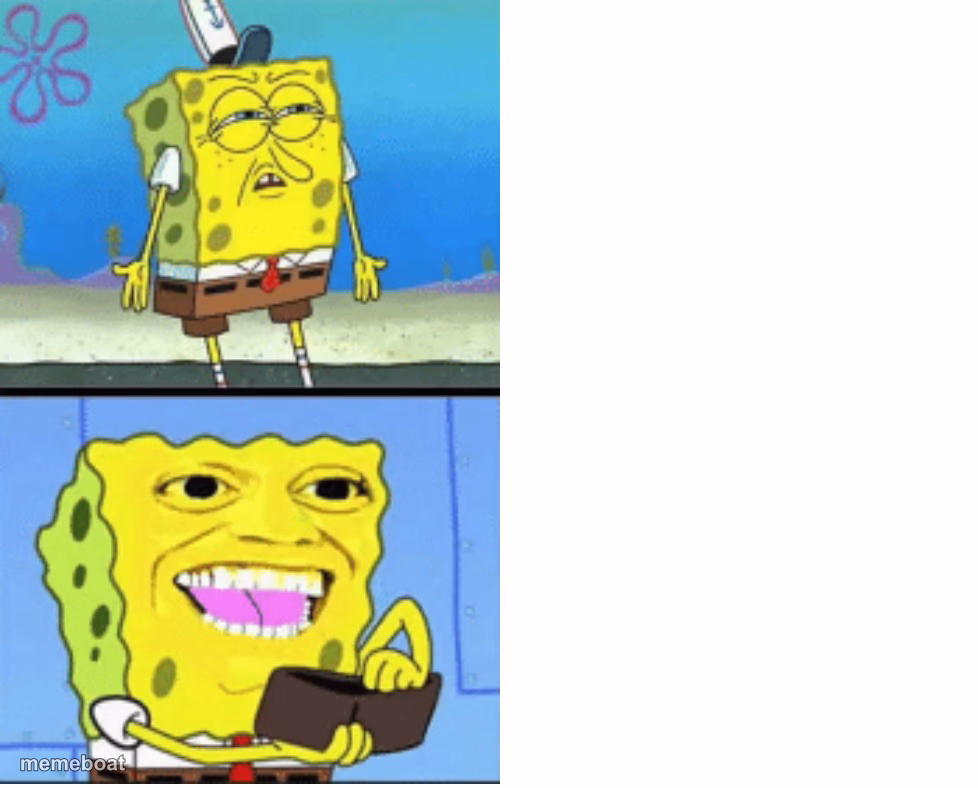 Spongebob money - meme generator image preview