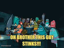 Spongebob Oh Brother This Guy Stinks