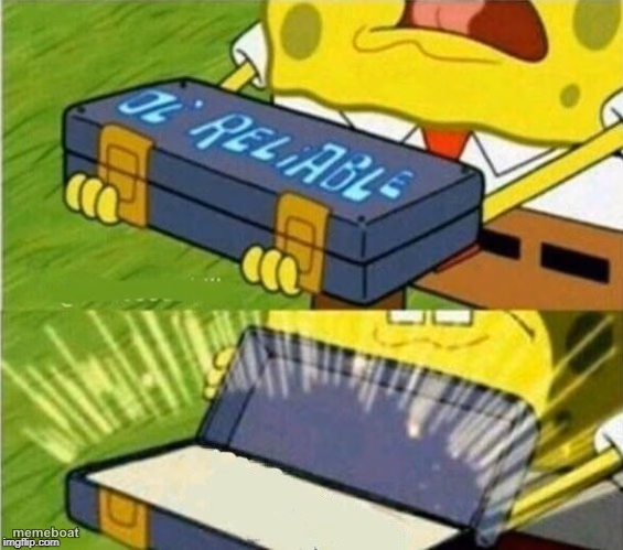 Spongebob ole reliable - meme generator image preview