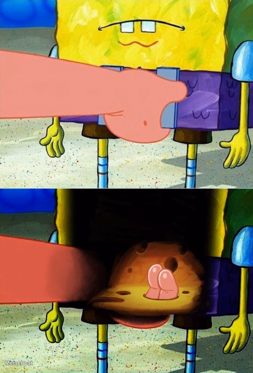 SpongeBob Squished Face - meme generator image preview