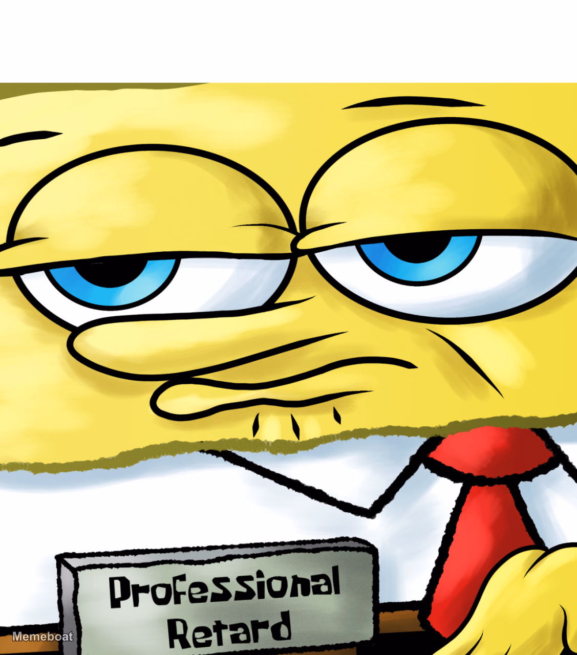 SpongeBob Professional Retard - meme generator image preview