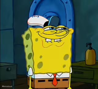 Spongebob Smirking Cap