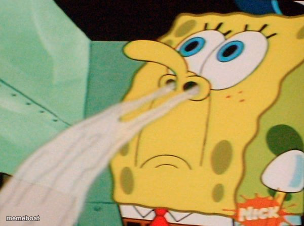 Spongebob Sniff - meme generator image preview