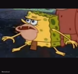 SpongeBob SquarePants "Caveman Spongebob"