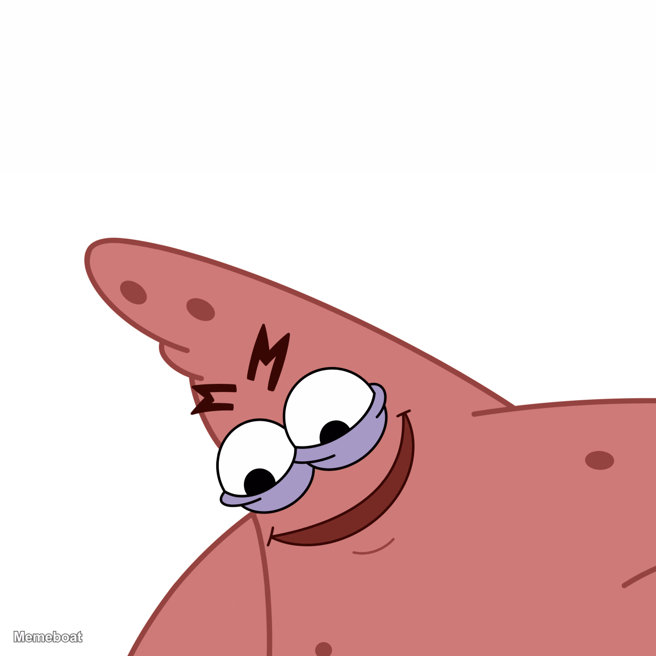 SpongeBob SquarePants Evil Patrick - meme generator image preview