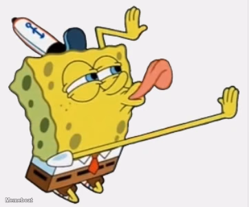 SpongeBob SquarePants "SpongeBob Licking" - meme generator image preview