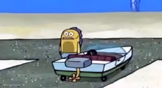 SpongeBob SquarePants Unimpressed Fish
