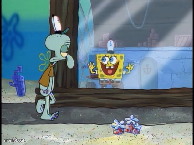 Spongebob Squidward - meme generator image preview