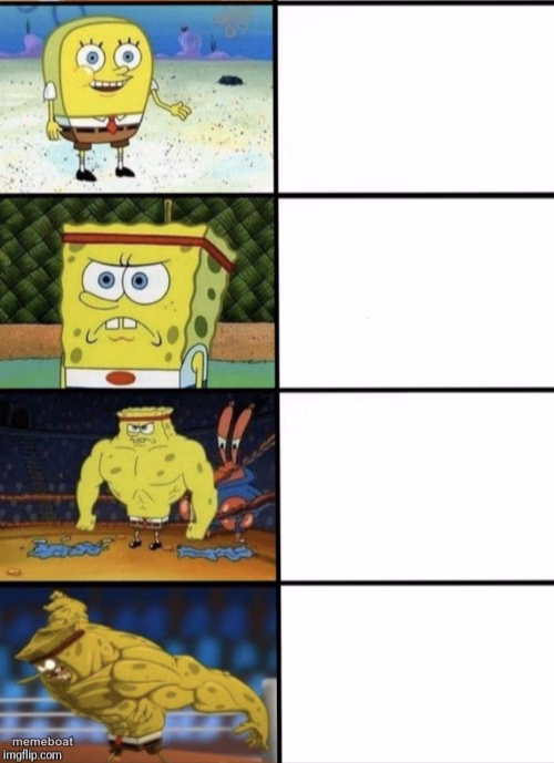 SpongeBob Strength - meme generator image preview