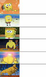 spongebob strong