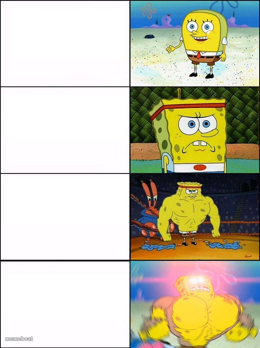 Spongebob strong - meme generator image preview