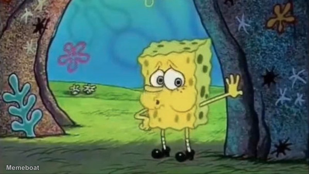 SpongeBob Sweat and Run - meme generator image preview