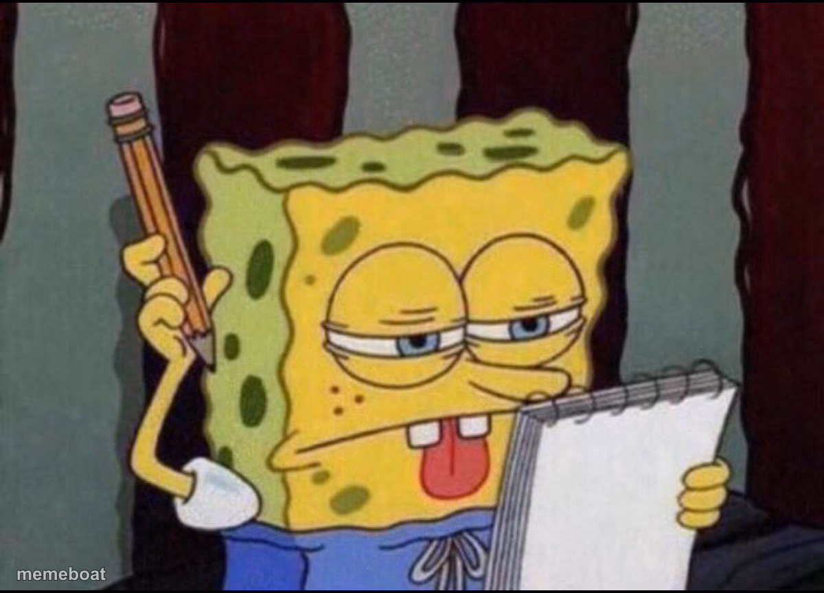Spongebob Thinking - meme generator image preview