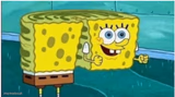 SpongeBob turning around