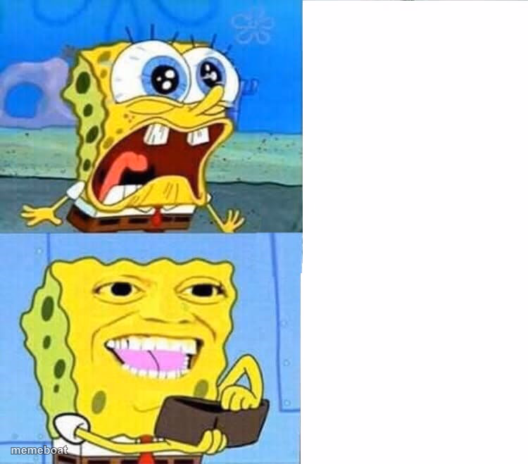 Spongebob Wallet - meme generator image preview